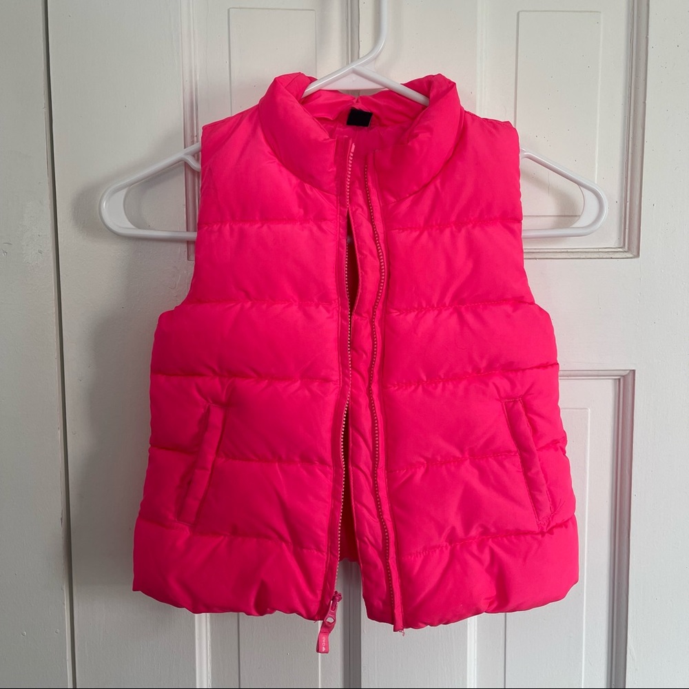 Hot Pink Puffer Vest